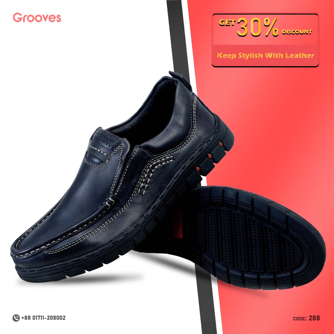 Nubuck Full Grain Touchy Ox Leather Casual shoe -288