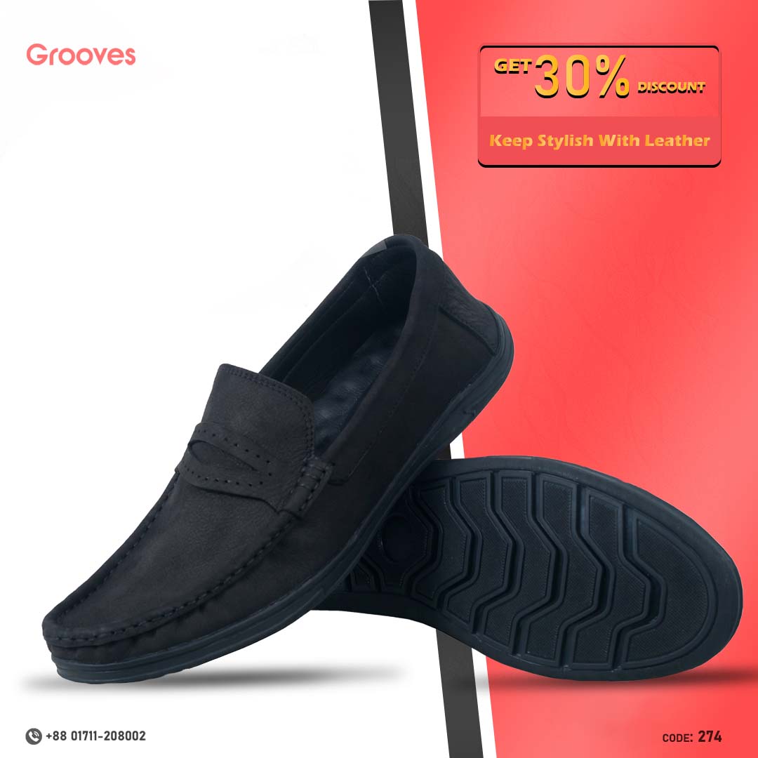Genuine COW Leather True Moccasin/Loafer For Men -274