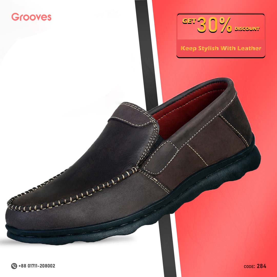 Genuine COW Leather True Moccasin/Loafer For Men -284