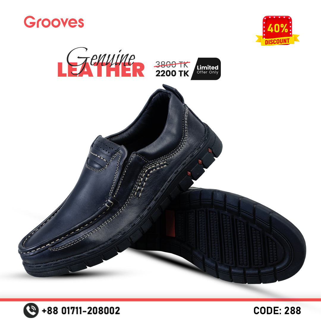 Nubuck Full Grain Touchy Ox Leather Casual shoe -288