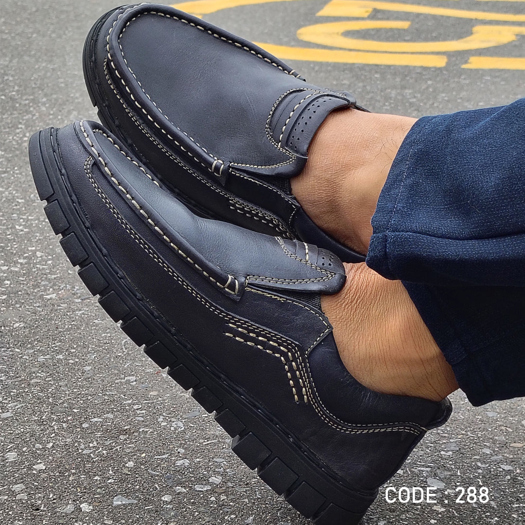 Nubuck Full Grain Touchy Ox Leather Casual shoe -288