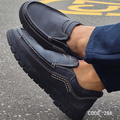 Nubuck Full Grain Touchy Ox Leather Casual shoe -288