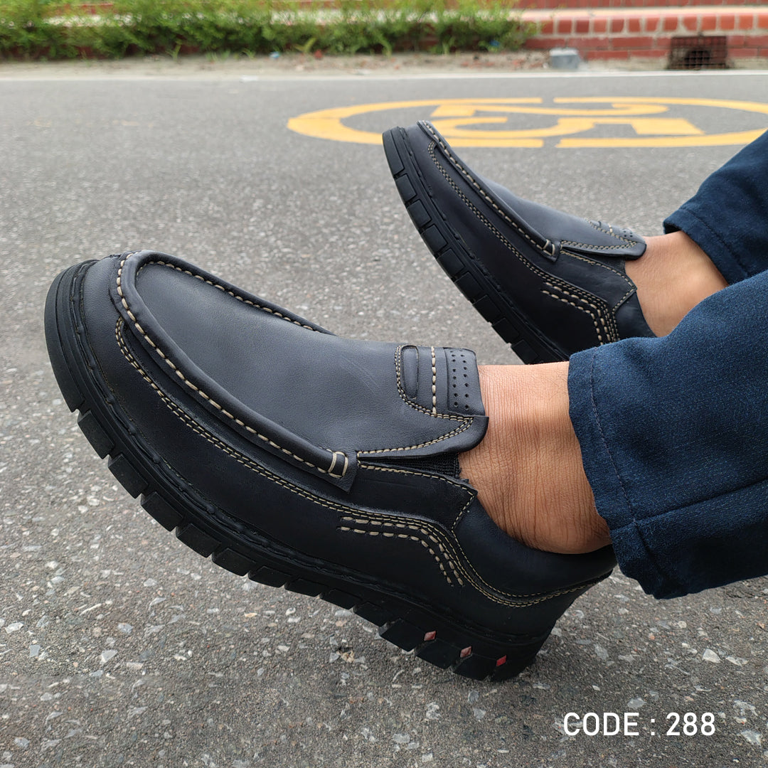 Nubuck Full Grain Touchy Ox Leather Casual shoe -288