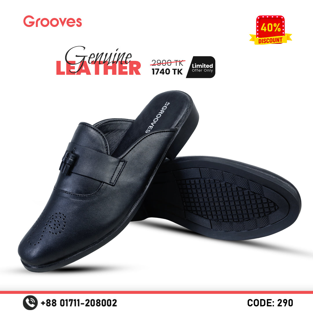 Premium Soft Leather Half Shoe for men - 290