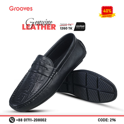 Genuine COW Leather True Moccasin/Loafer For Men -296