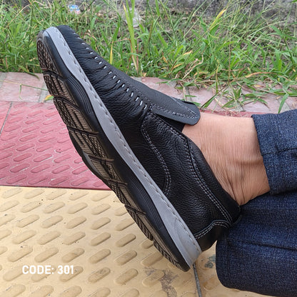 Casual Leather Loafer Shoes For Men- 301