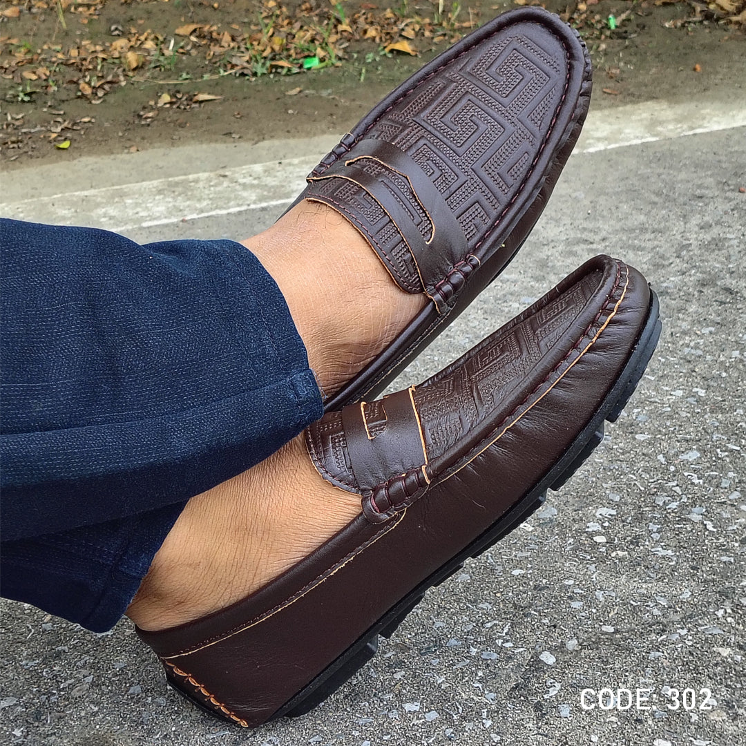 Genuine COW Leather True Moccasin/Loafer For Men -302