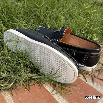 Genuine COW Leather  Casual Shoes For me -319