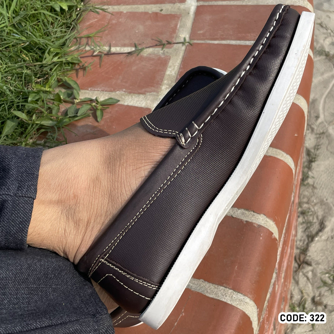 Genuine COW Leather  Casual Shoes For me -322