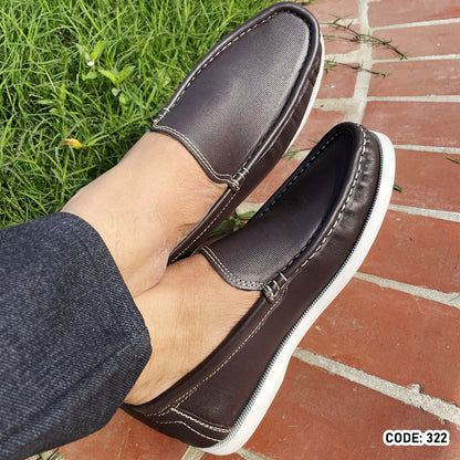 Genuine COW Leather  Casual Shoes For me -322