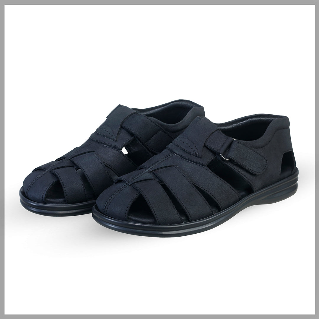 Genuine Cow Leather Casual Sandal for Men's- 298