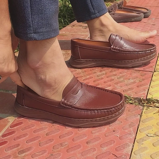 casual leather shoe for mens