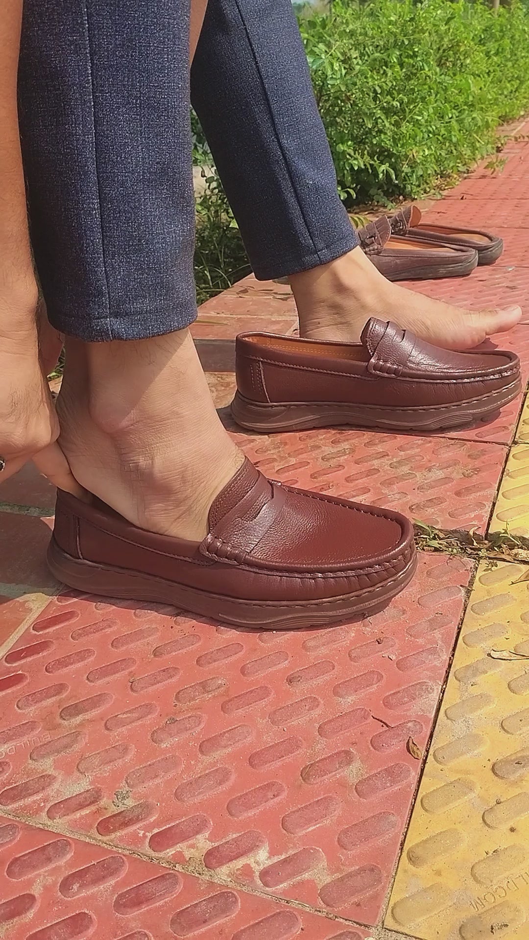 casual leather shoe for mens