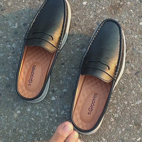 Genuine Leather Half shoe for men
